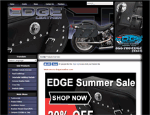 Tablet Screenshot of edgeleather.com